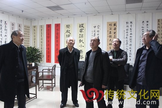 姜振邦主席到东营区区楹联协会创作基地进行调研