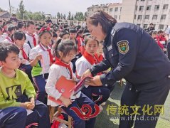 沙沟镇迎“六一”普法宣传活动进校园