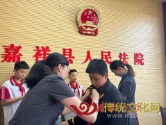 嘉祥法院开展送法进校园、“萌娃”进法庭等活动