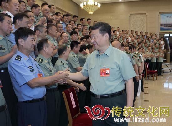 习近平亲切接见会议代表